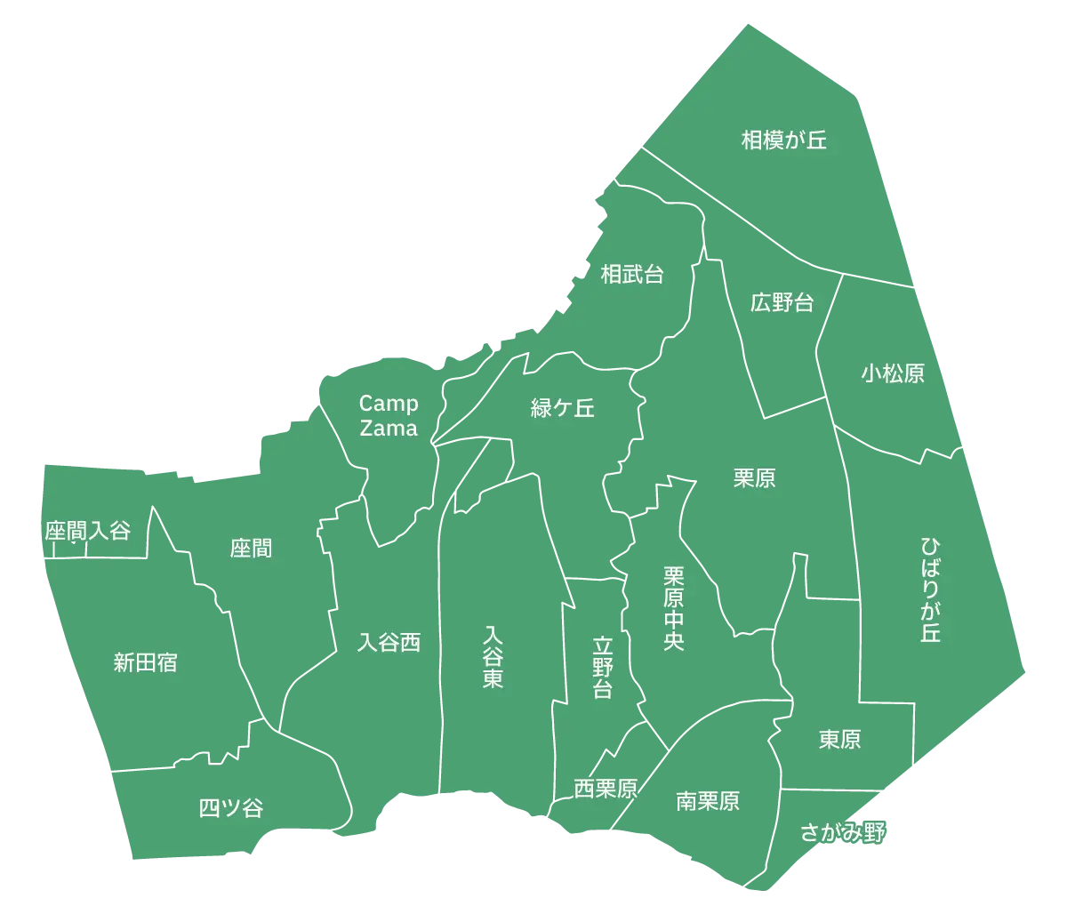 座間市地図